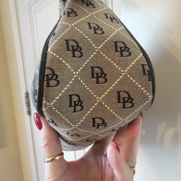 Dooney and Bourke Vintage Monogram Baguette Sh. Bag - Picture 4 of 12